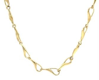 Needles eye necklace Johnsons Custom at Johnson\'s Custom Jewelry